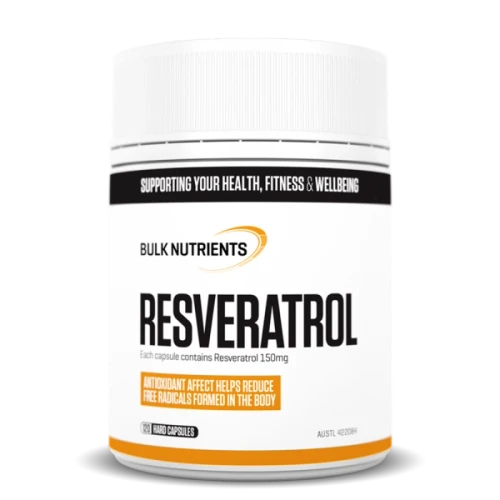 RESVERATROL supports Cardiovascular health and Reduced joint pain