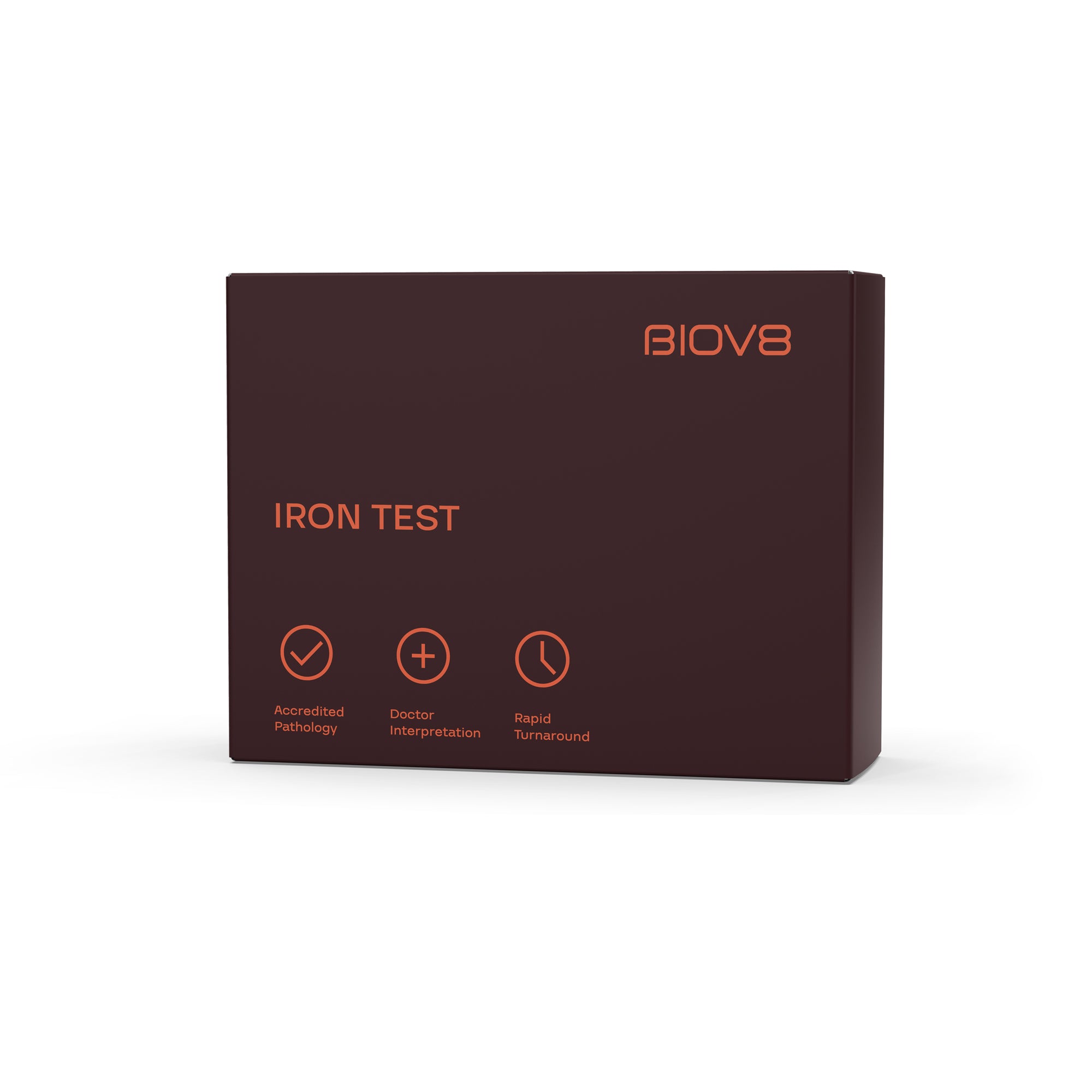 Biov8's Iron blood work analysis kit