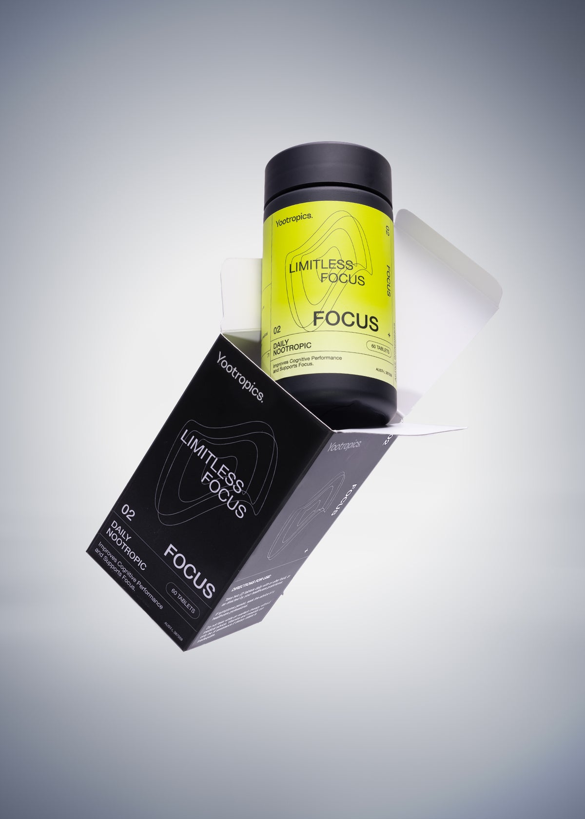 Yootropics Focus enhances mental clarity, focus and speed